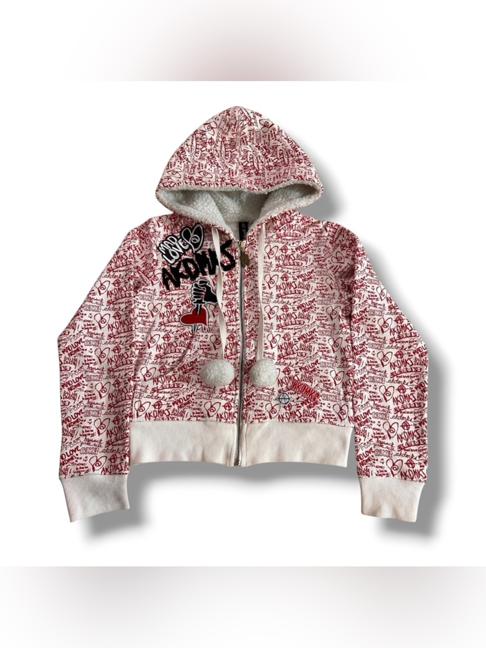 Women’s Akademiks Mad Love Zip Up Hoodie